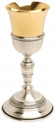  Chalice, Gold and Silver Plated 