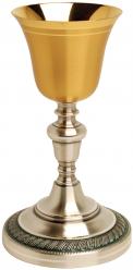  Chalice, Gold and Silver Plated 