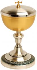  Ciborium, Gold and Silver Plated 