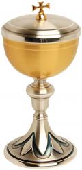  Ciborium, Gold and Silver Plated 