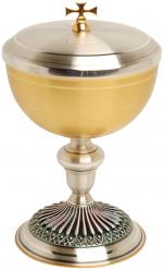  Ciborium, Gold and Silver Plated 