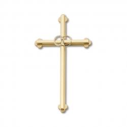  Cross Wedding Satin Gold 8 inch 