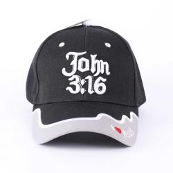  Cap Black John 3:16 