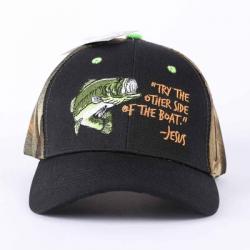  Cap Black & Camo Fisher of Men 