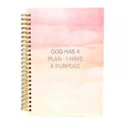  Journal Spiral Plans and Purpose 196pg 