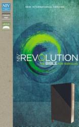  NIV, Revolution Bible, Imitation Leather, Gray/Navy: The Bible for Teen Guys 