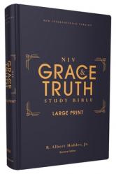  Niv, the Grace and Truth Study Bible (Trustworthy and Practical Insights), Large Print, Hardcover, Red Letter, Comfort Print 