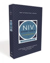  NIV Study Bible, Fully Revised Edition, Personal Size, Paperback, Red Letter, Comfort Print 