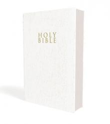  Niv, Gift and Award Bible, Leather-Look, White, Red Letter Edition, Comfort Print 