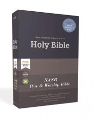  Nasb, Pew and Worship Bible, Hardcover, Blue, 1995 Text, Comfort Print 