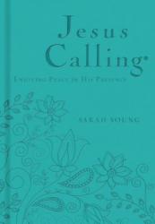  Jesus Calling, Teal Leathersoft, with Scripture References: Enjoying Peace in His Presence (a 365-Day Devotional) 