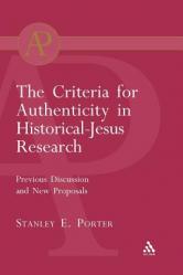  Criteria for Authenticity in Historical-Jesus Research 