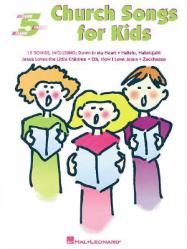  Church Songs for Kids: Five-Finger Piano 