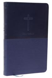  NKJV, Value Thinline Bible, Standard Print, Imitation Leather, Blue, Red Letter Edition 