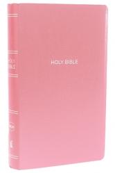  NKJV, Gift and Award Bible, Leather-Look, Pink, Red Letter Edition 