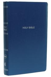  NKJV, Gift and Award Bible, Leather-Look, Blue, Red Letter Edition 