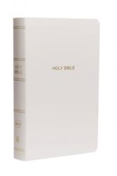  NKJV, Gift and Award Bible, Leather-Look, White, Red Letter Edition 