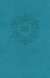  NKJV, Value Thinline Bible, Large Print, Imitation Leather, Blue, Red Letter Edition 