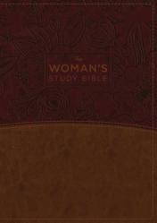  The NKJV, Woman\'s Study Bible, Fully Revised, Imitation Leather, Brown/Burgundy, Full-Color: Receiving God\'s Truth for Balance, Hope, and Transformati 