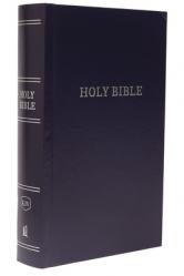  KJV, Pew Bible, Large Print, Hardcover, Blue, Red Letter Edition 