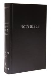  KJV, Pew Bible, Hardcover, Black, Red Letter Edition 