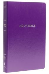  KJV, Gift and Award Bible, Imitation Leather, Purple, Red Letter Edition 