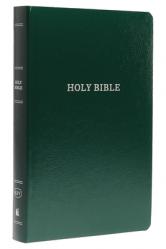  KJV, Gift and Award Bible, Imitation Leather, Green, Red Letter Edition 