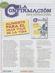  La Confirmacion Para Adolescentes: Guia del Instructor 