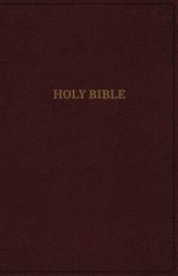  KJV, Deluxe Reference Bible, Super Giant Print, Imitation Leather, Burgundy, Red Letter Edition 