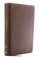  NKJV, Maxwell Leadership Bible, Third Edition, Premium Calfskin Leather, Brown, Comfort Print 