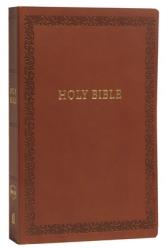  NKJV, Holy Bible, Soft Touch Edition, Imitation Leather, Brown, Comfort Print 