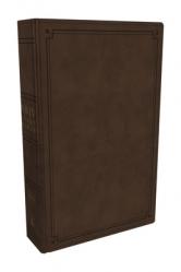  NKJV Study Bible, Imitation Leather, Brown, Red Letter Edition, Comfort Print: The Complete Resource for Studying God\'s Word 