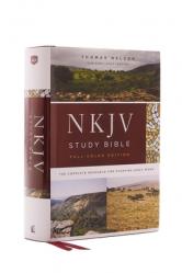  NKJV Study Bible, Hardcover, Full-Color, Red Letter Edition, Comfort Print: The Complete Resource for Studying God\'s Word 