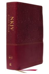  NKJV Study Bible, Imitation Leather, Red, Full-Color, Red Letter Edition, Comfort Print: The Complete Resource for Studying God\'s Word 