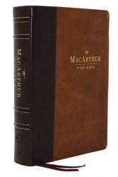  Nkjv, MacArthur Study Bible, 2nd Edition, Leathersoft, Brown, Comfort Print: Unleashing God\'s Truth One Verse at a Time 