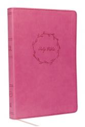  Kjv, Value Thinline Bible, Large Print, Leathersoft, Pink, Red Letter Edition, Comfort Print 