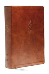  Young Women Love God Greatly Bible: A Soap Method Study Bible (Net, Brown Leathersoft, Comfort Print) 