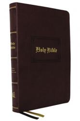  KJV Holy Bible: Large Print Thinline, Brown Leathersoft, Red Letter, Comfort Print: King James Version 