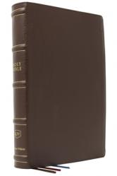  KJV Holy Bible: Large Print Verse-By-Verse with Cross References, Brown Genuine Leather, Comfort Print: King James Version (MacLaren Series) 