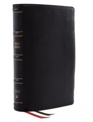  Nkjv, Deluxe Thinline Reference Bible, Genuine Leather, Black, Red Letter, Comfort Print: Holy Bible, New King James Version 