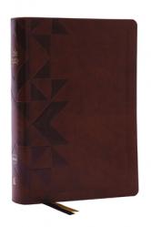  Nkjv, the Bible Study Bible, Leathersoft, Brown, Comfort Print: A Study Guide for Every Chapter of the Bible 