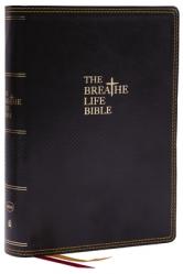  The Breathe Life Holy Bible: Faith in Action (Nkjv, Black Leathersoft, Thumb Indexed, Red Letter, Comfort Print) 