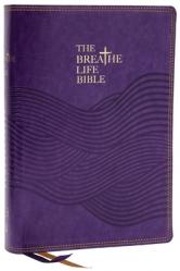  The Breathe Life Holy Bible: Faith in Action (Nkjv, Purple Leathersoft, Red Letter, Comfort Print) 