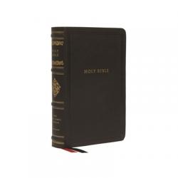  Nkjv, Personal Size Reference Bible, Sovereign Collection, Leathersoft, Black, Red Letter, Thumb Indexed, Comfort Print: Holy Bible, New King James Ve 