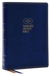  Timeless Truths Bible: One Faith. Handed Down. for All the Saints. (Net, Blue Leathersoft, Comfort Print) 