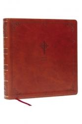  Nabre XL, Catholic Edition, Leathersoft, Brown, Comfort Print: Holy Bible 