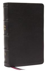  KJV Holy Bible: Large Print Single-Column with 43,000 End-Of-Verse Cross References, Black Genuine Leather, Personal Size, Red Letter, (Thumb Indexed) 