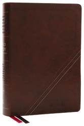  Nkjv, Word Study Reference Bible, Leathersoft, Brown, Red Letter, Thumb Indexed, Comfort Print: 2,000 Keywords That Unlock the Meaning of the Bible 