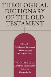  Theological Dictionary of the Old Testament, Volume XVI 