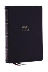  KJV Holy Bible: Compact Bible with 43,000 Center-Column Cross References, Black Genuine Leather, Red Letter, Comfort Print: King James Version 